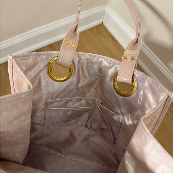 Papaya Pink Floral Tote - Picture 5 of 8